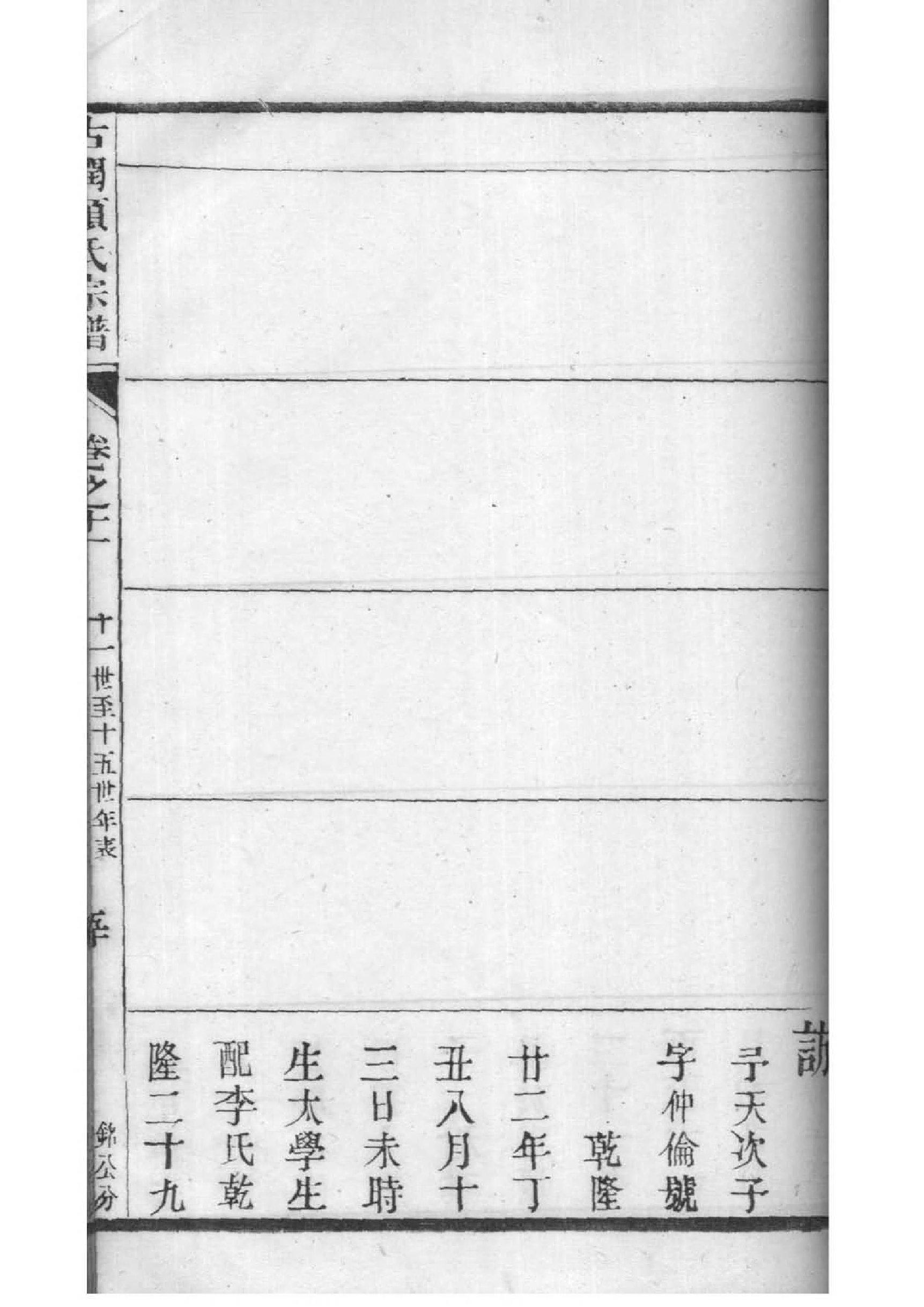 阙氏家谱全书