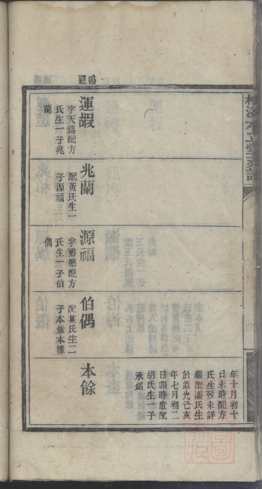 文氏家谱字辈查询四川