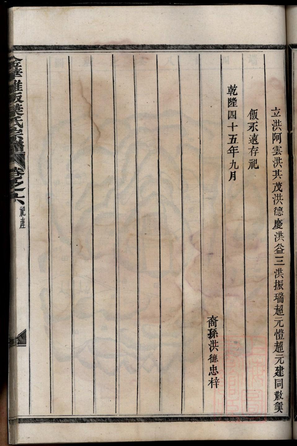 舒氏家谱查询