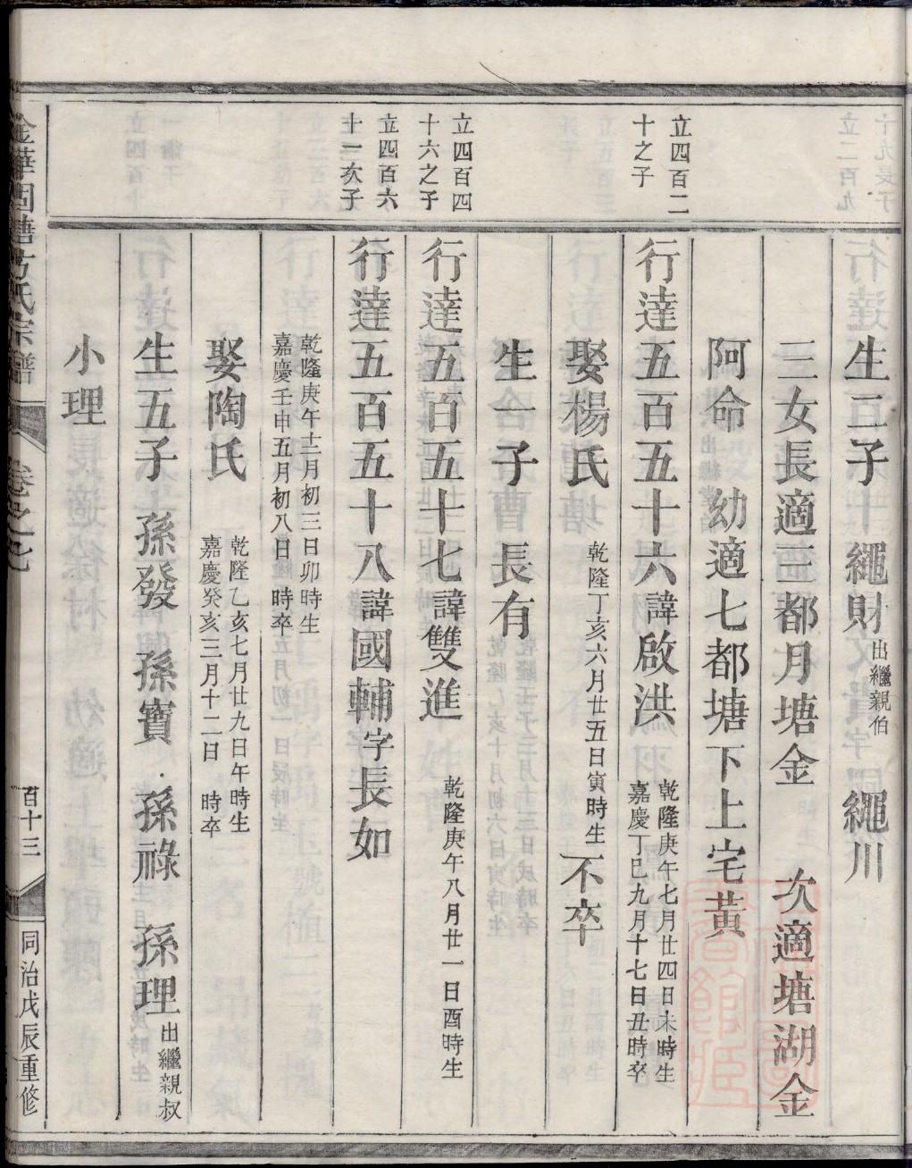 闽清虎丘六叶黄氏族谱字辈