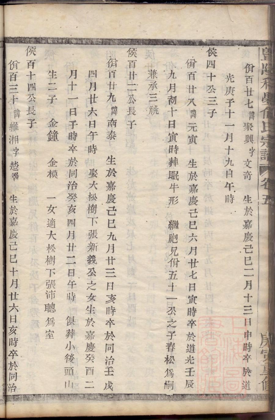 乙氏族谱序范本范文