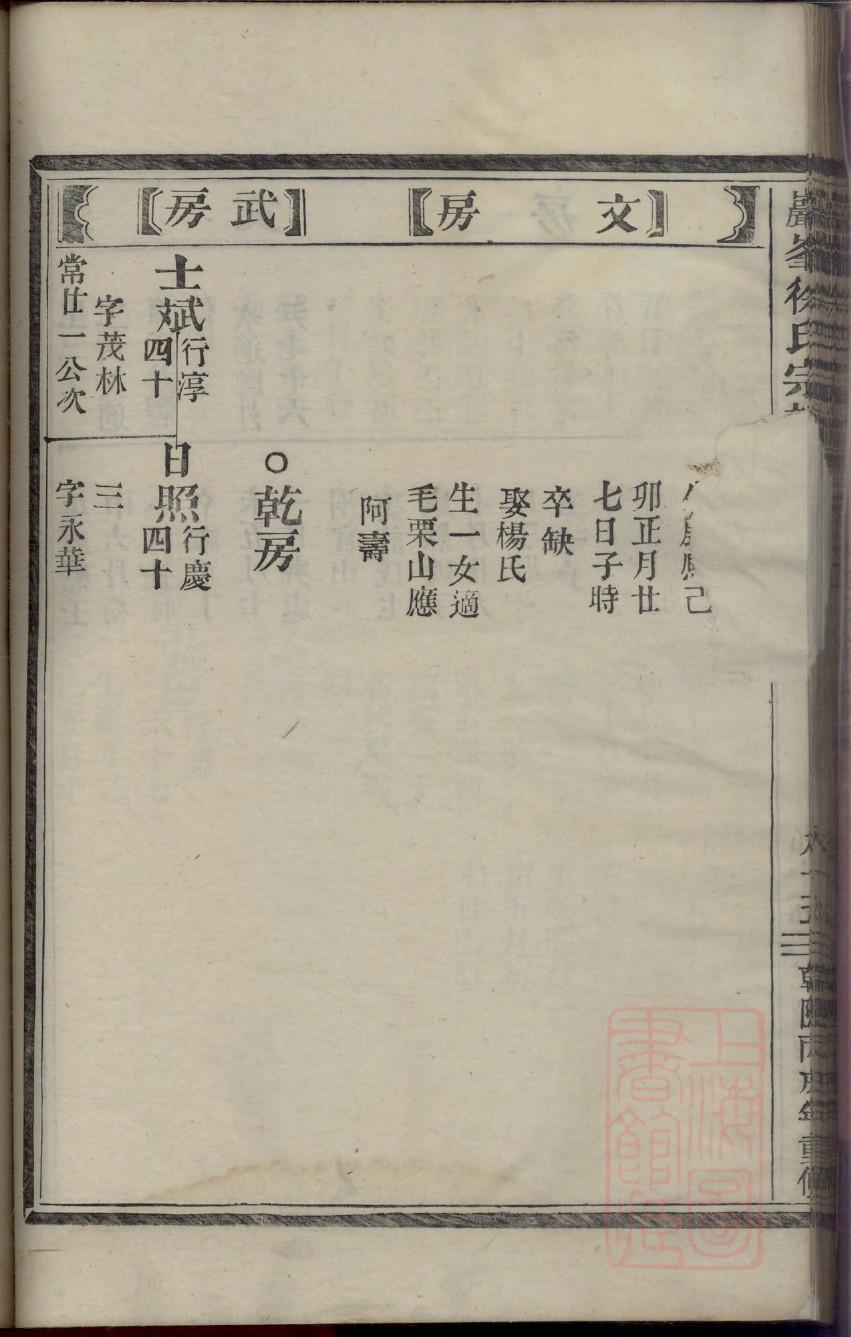 郁家族谱查询
