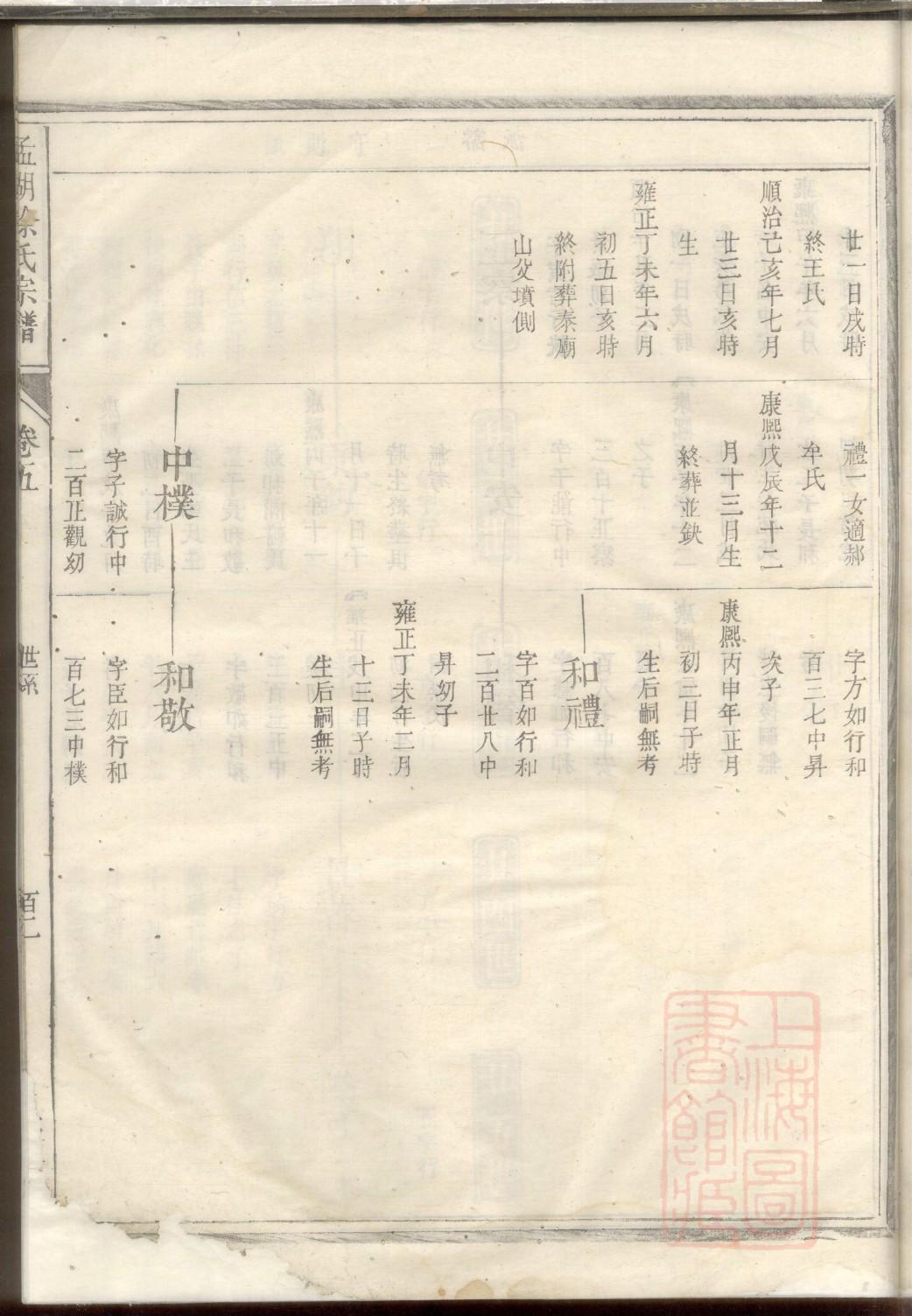 莫氏家谱查询