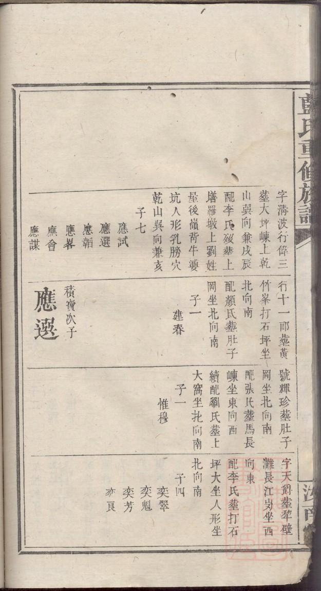 陈家家谱查询