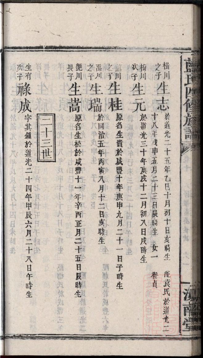 廖姓排辈顺序