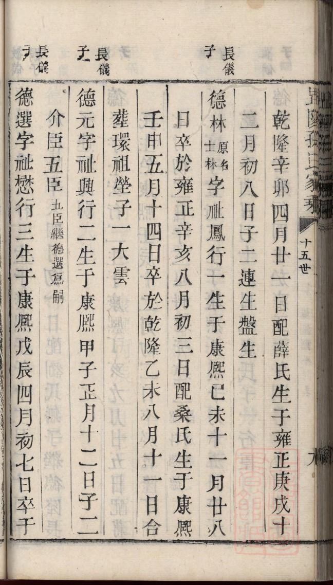 封姓族谱字辈