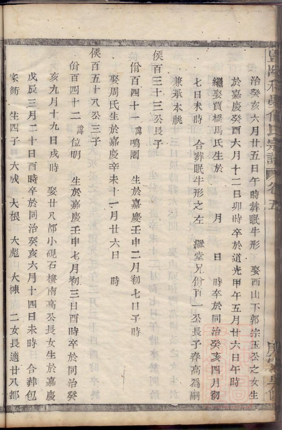 台州临海章氏族谱