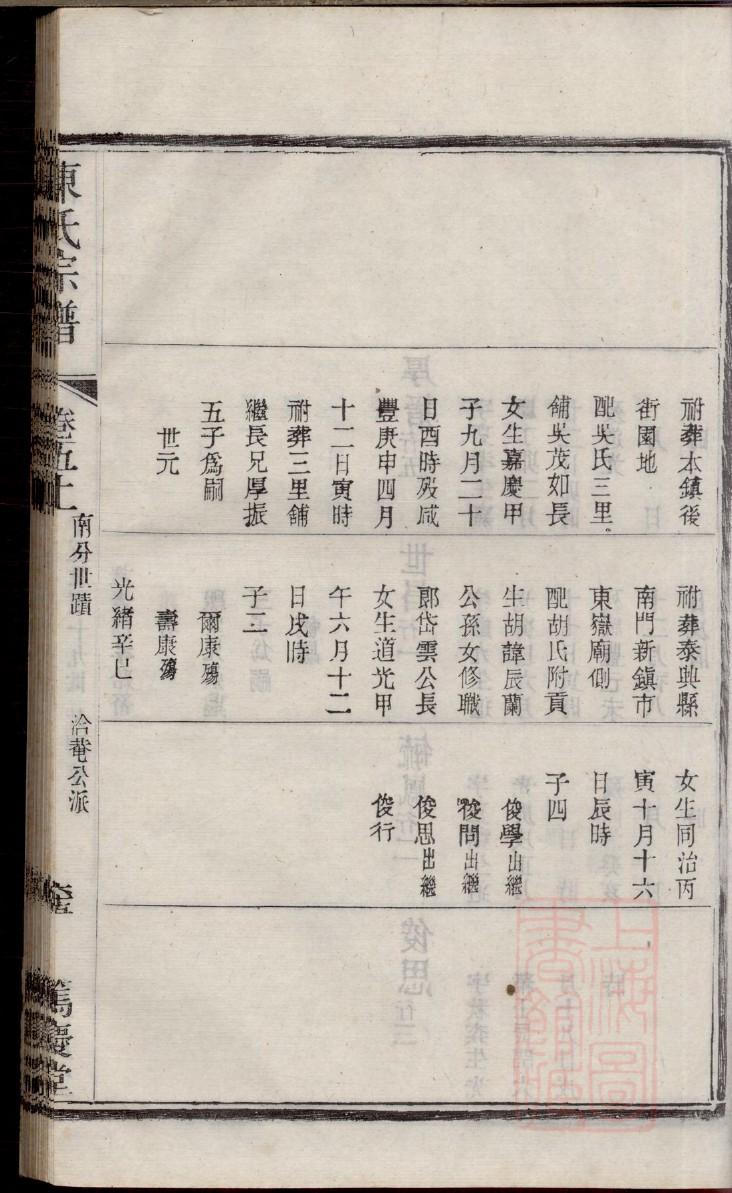 宋氏家谱全书