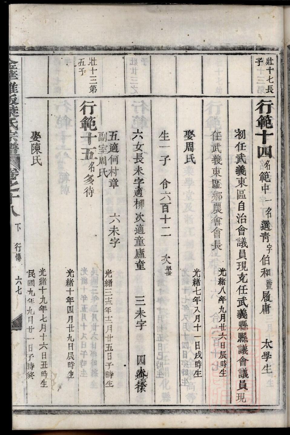 永定卢氏族谱