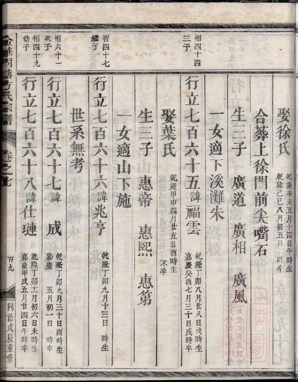 姜氏族谱辽宁