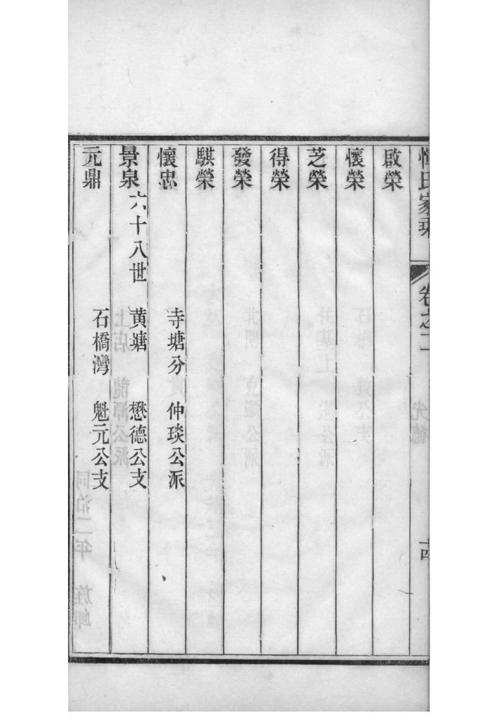 岑家家谱查询