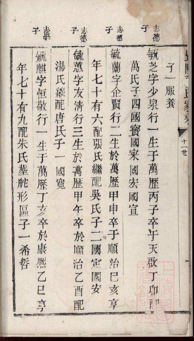 国氏族谱的收藏价值
