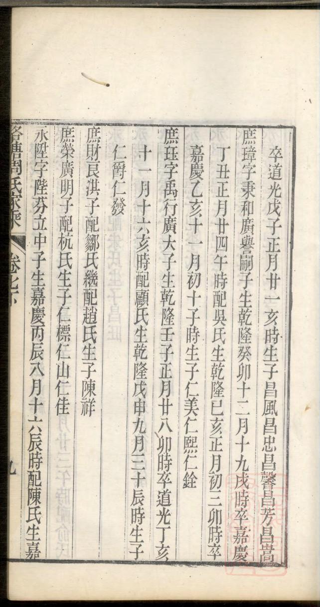杭氏族谱序范本范文