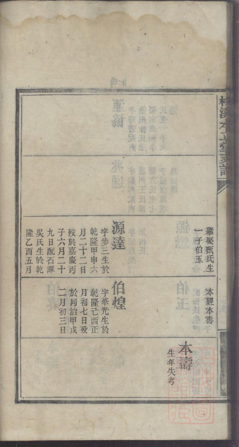 麻姓家谱辈分表