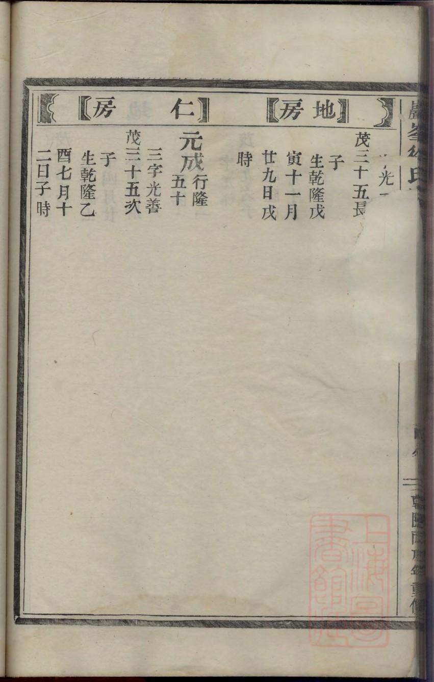 韩姓族谱