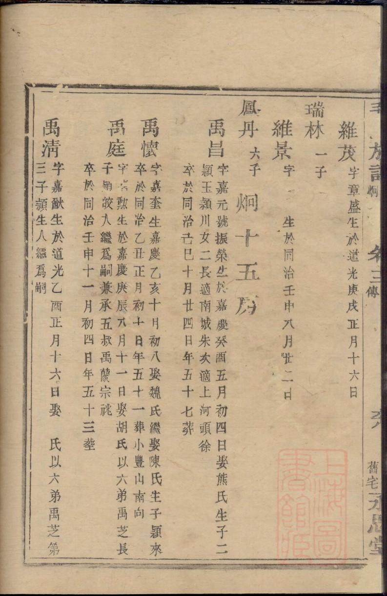 长谷氏怎么查自己的字辈