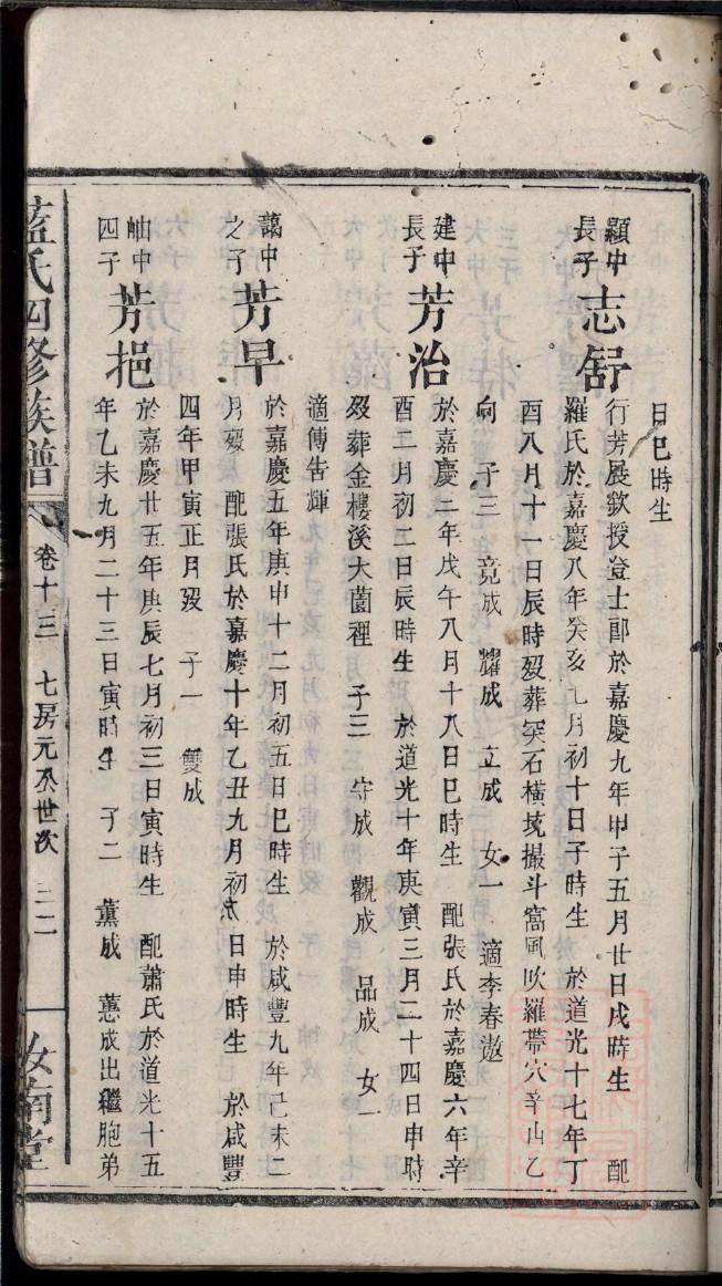 养氏族谱视频