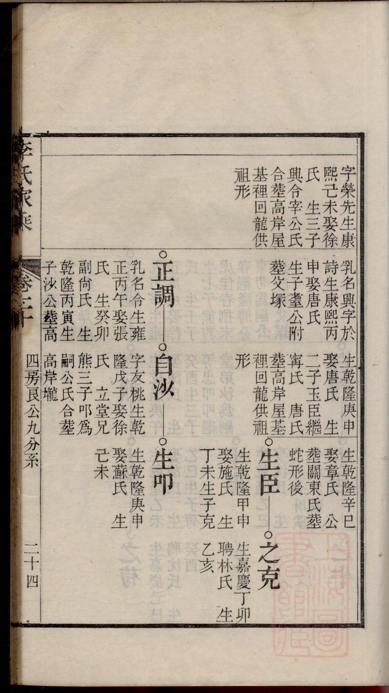 蒲氏家谱查询