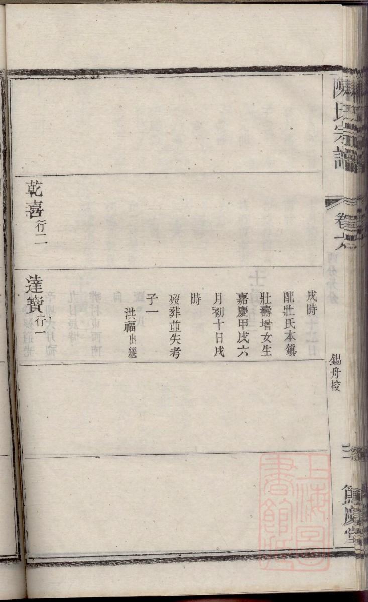 乔氏族谱108个字辈