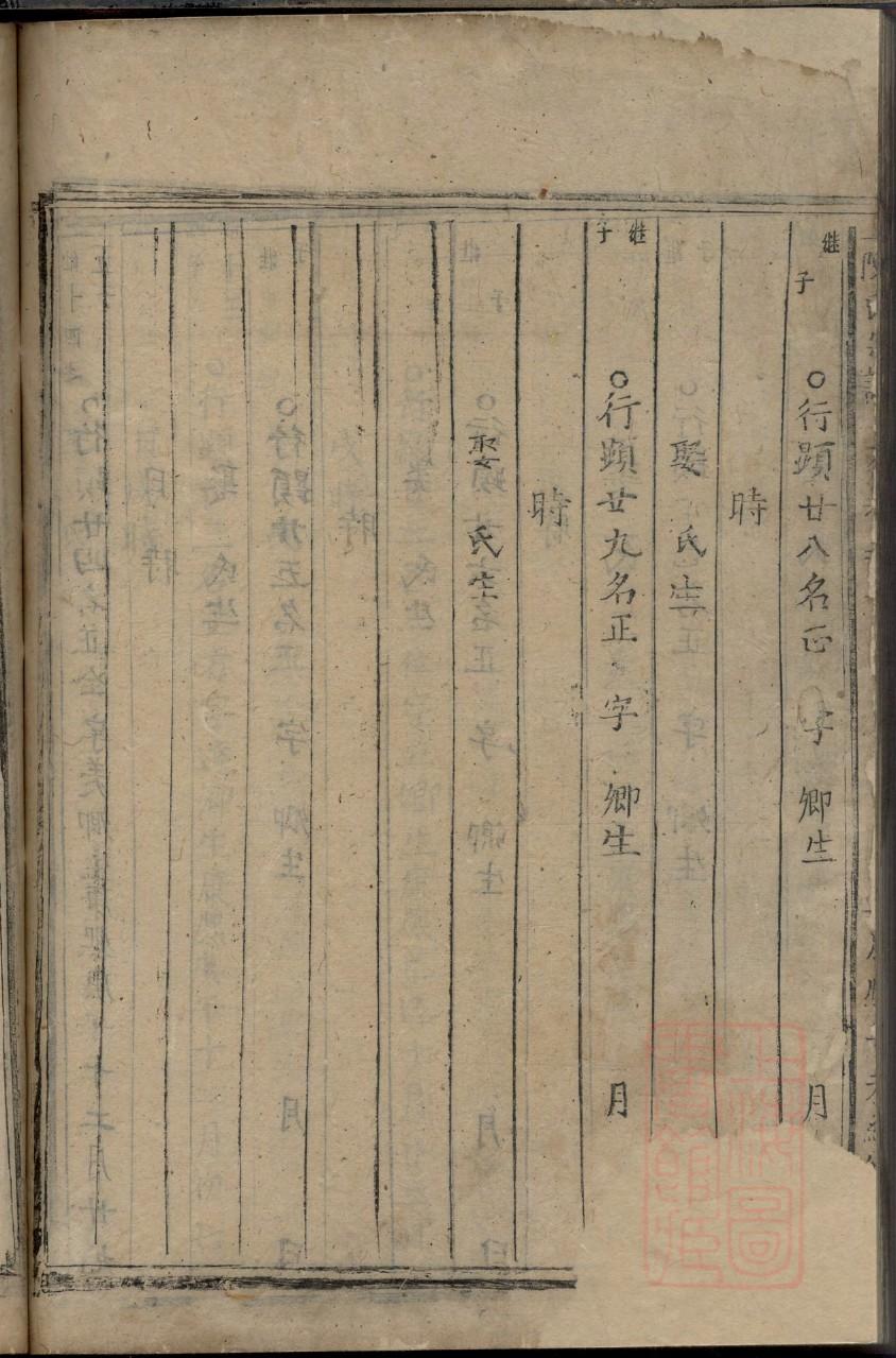 邵氏家谱60字辈