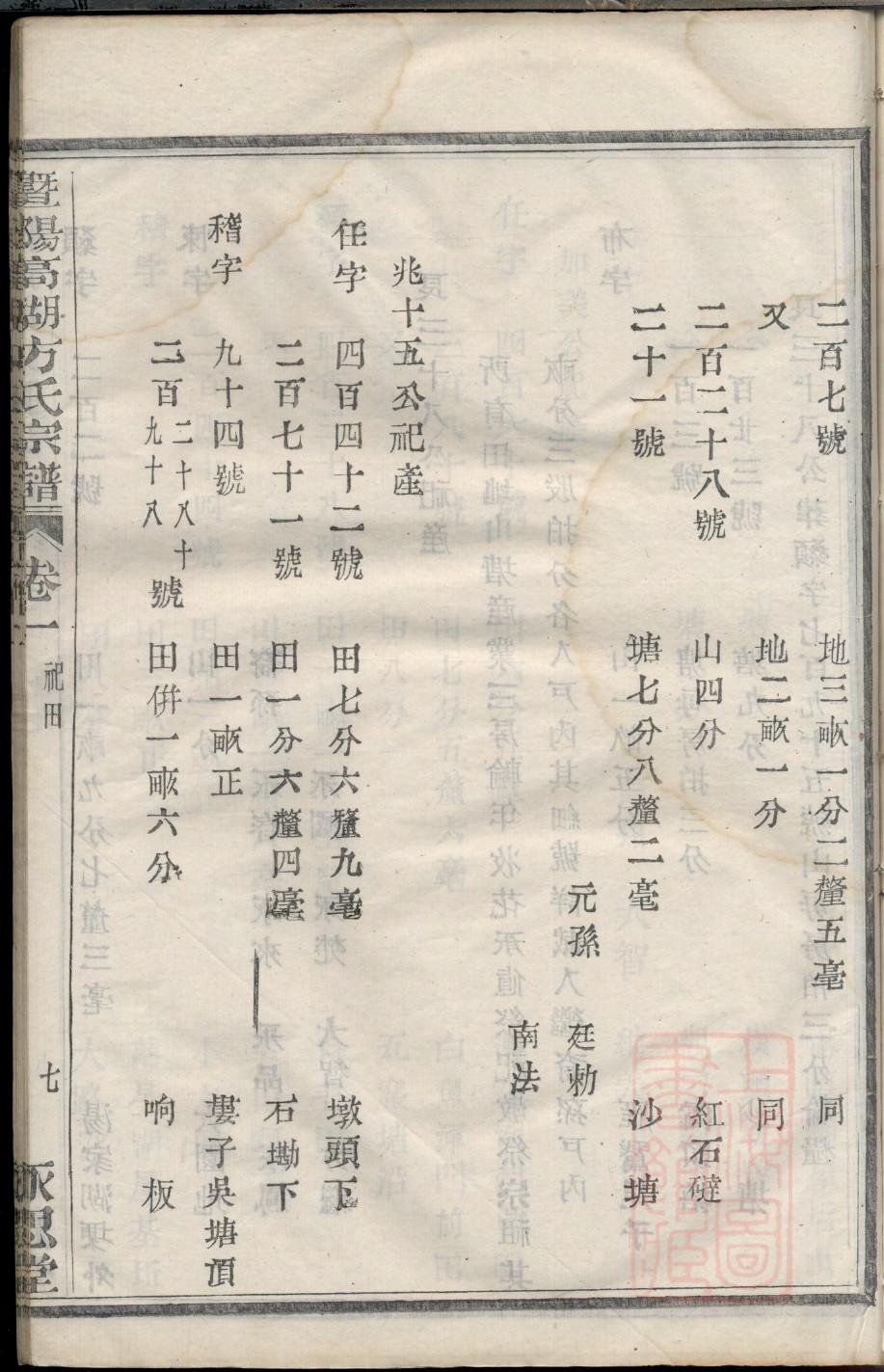 张氏家谱字辈