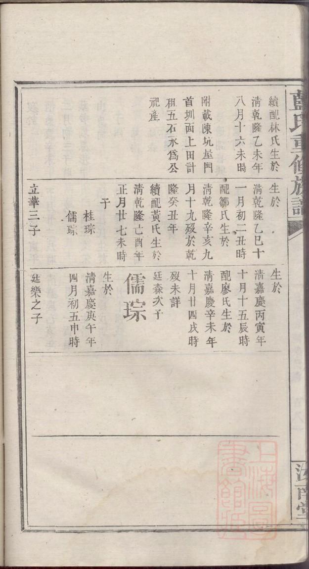 全氏族谱电子版