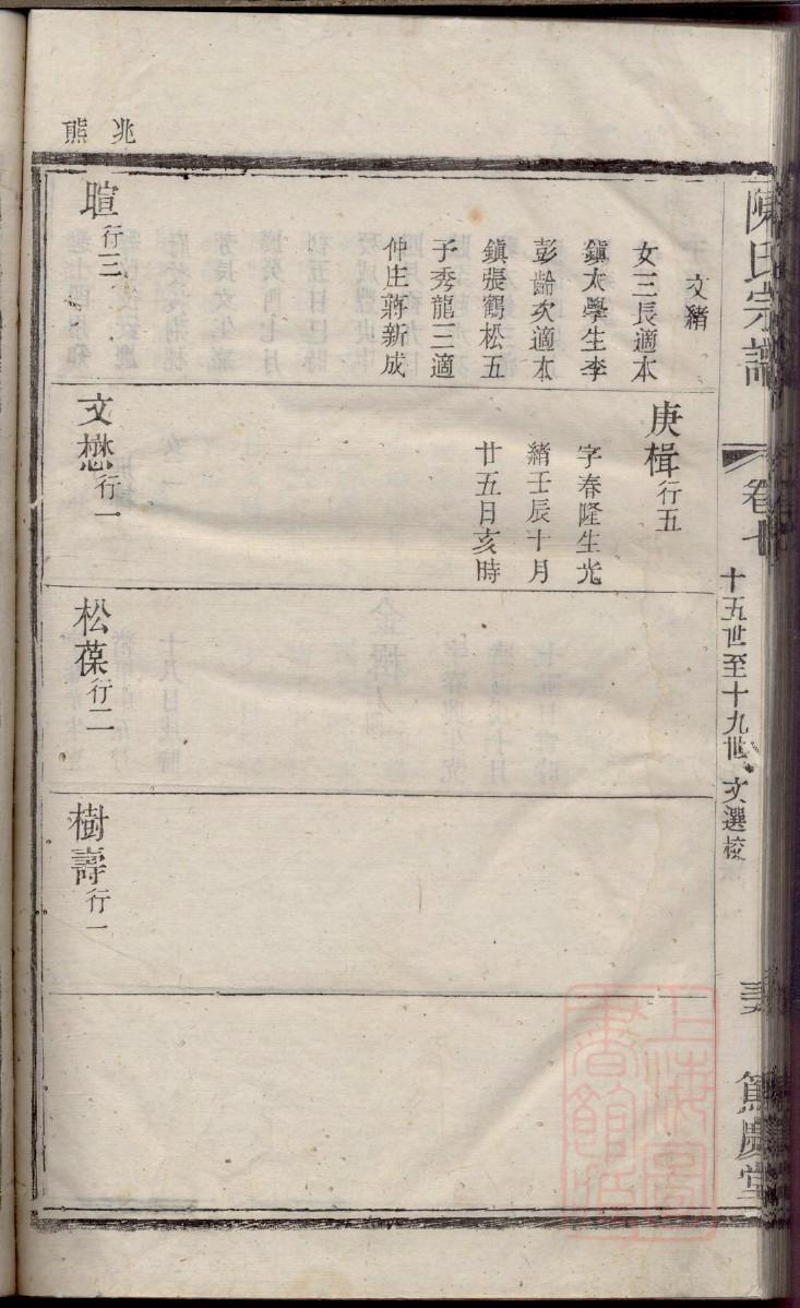 厉家族谱查询