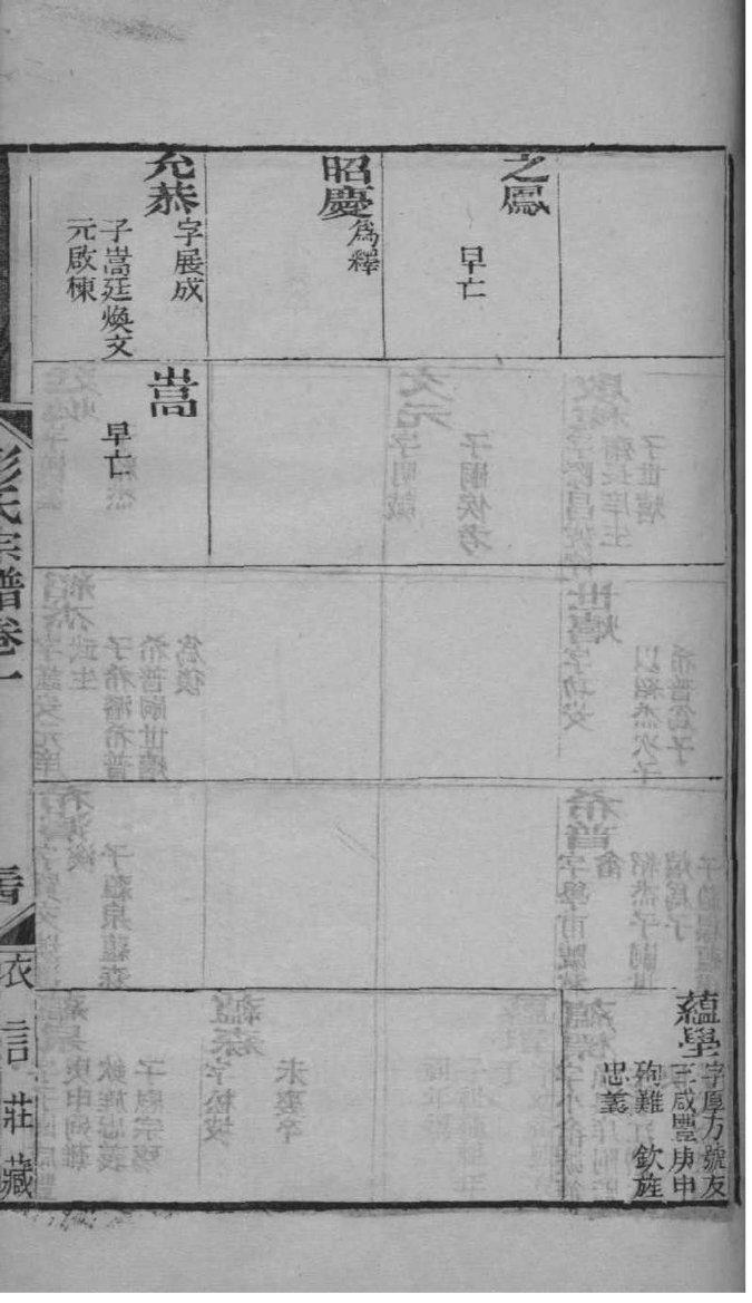 手机WPS家谱制作模板