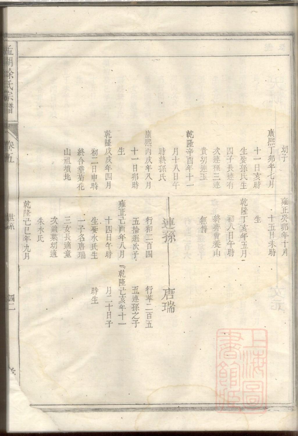 钱氏家谱族谱在哪里看