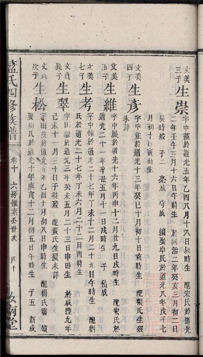 陆氏族谱广东分支