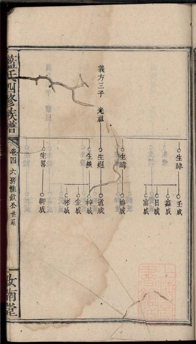 阴家家谱查询