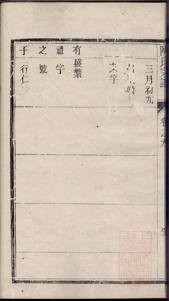 成都谢氏族谱