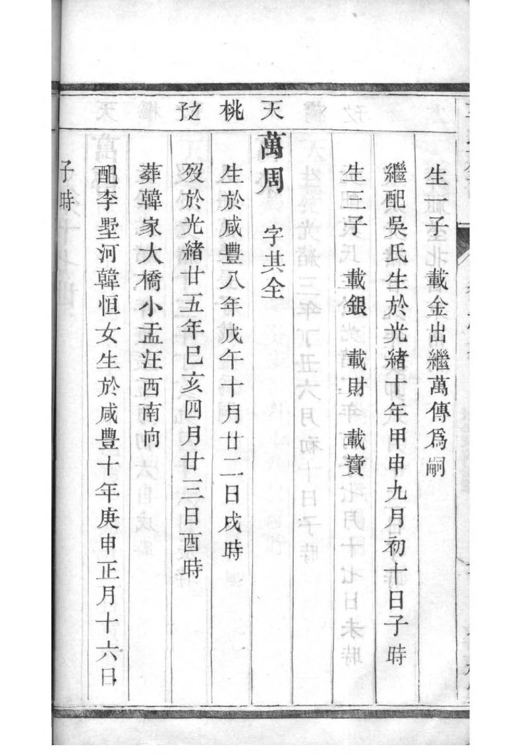夔氏族谱字辈大全集