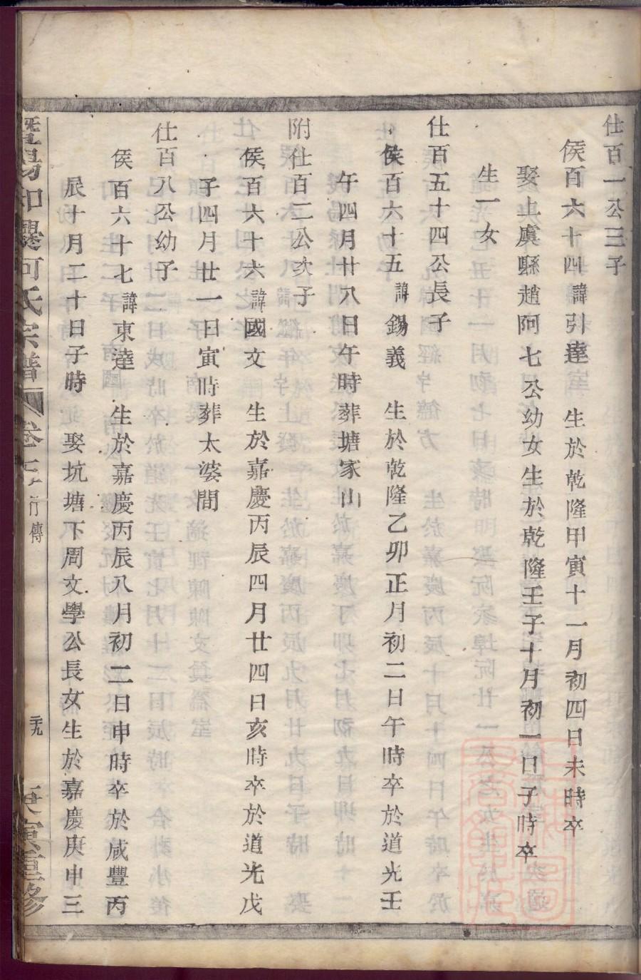 安徽歙县唐姓家族族谱