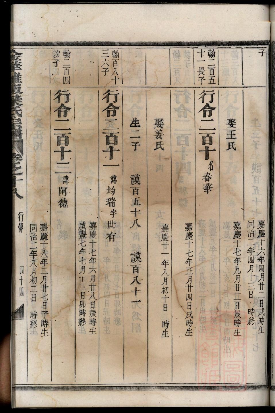 孙氏族谱视频