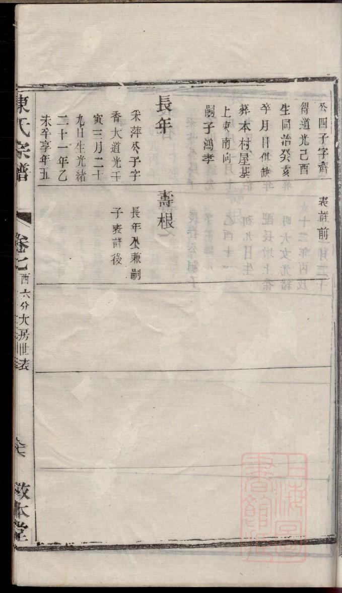 族谱家谱模板创意