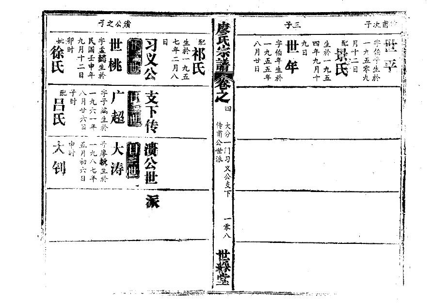 云氏族谱辈分