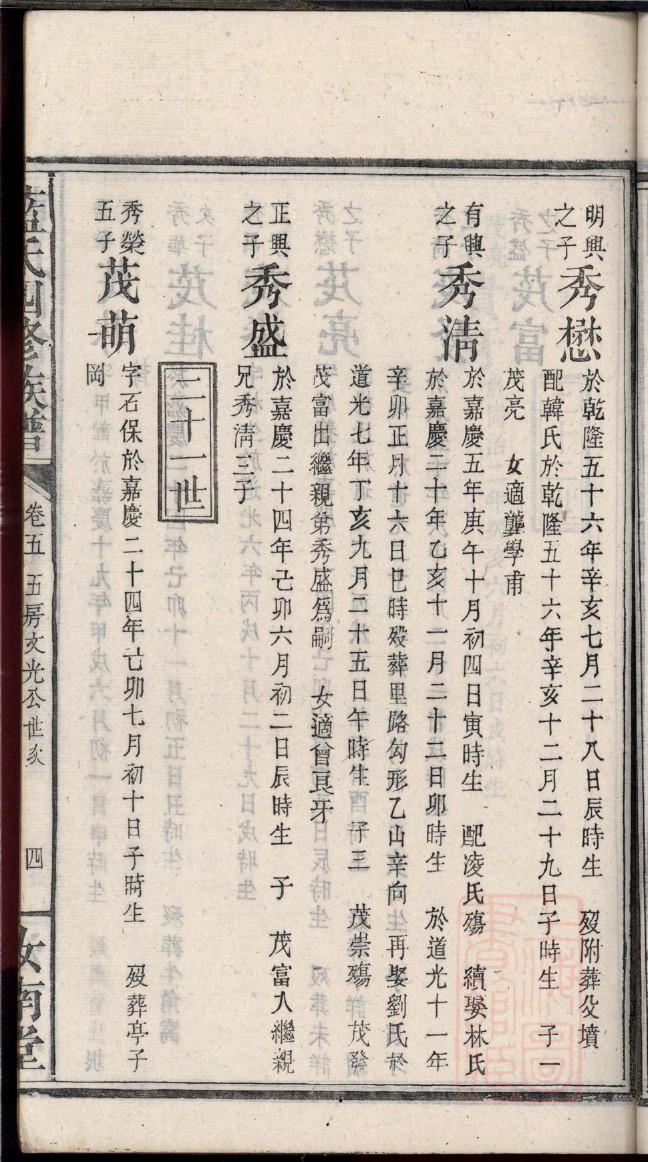 族谱盒子