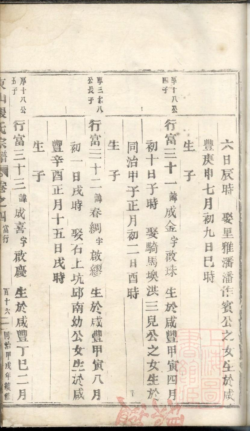 冷家家谱查询