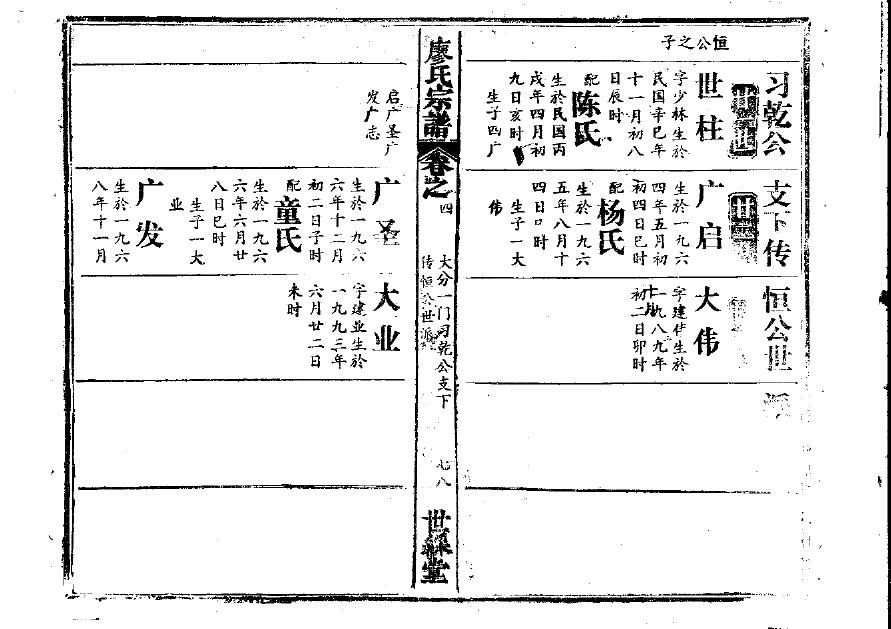 是氏家谱全书
