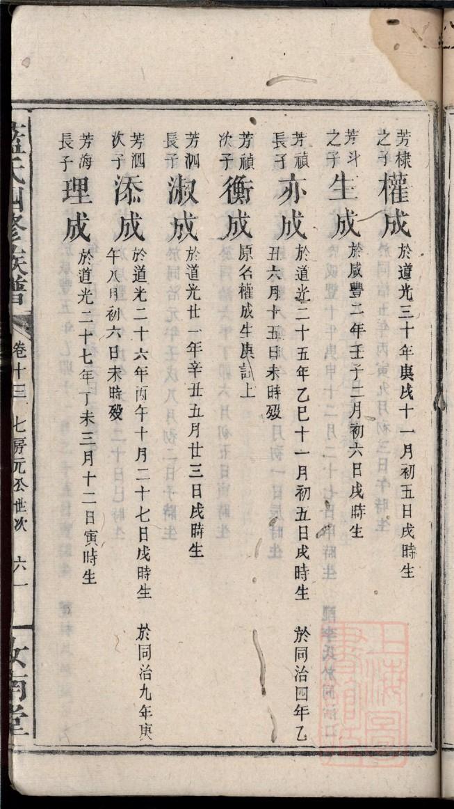 许氏族谱56个字辈