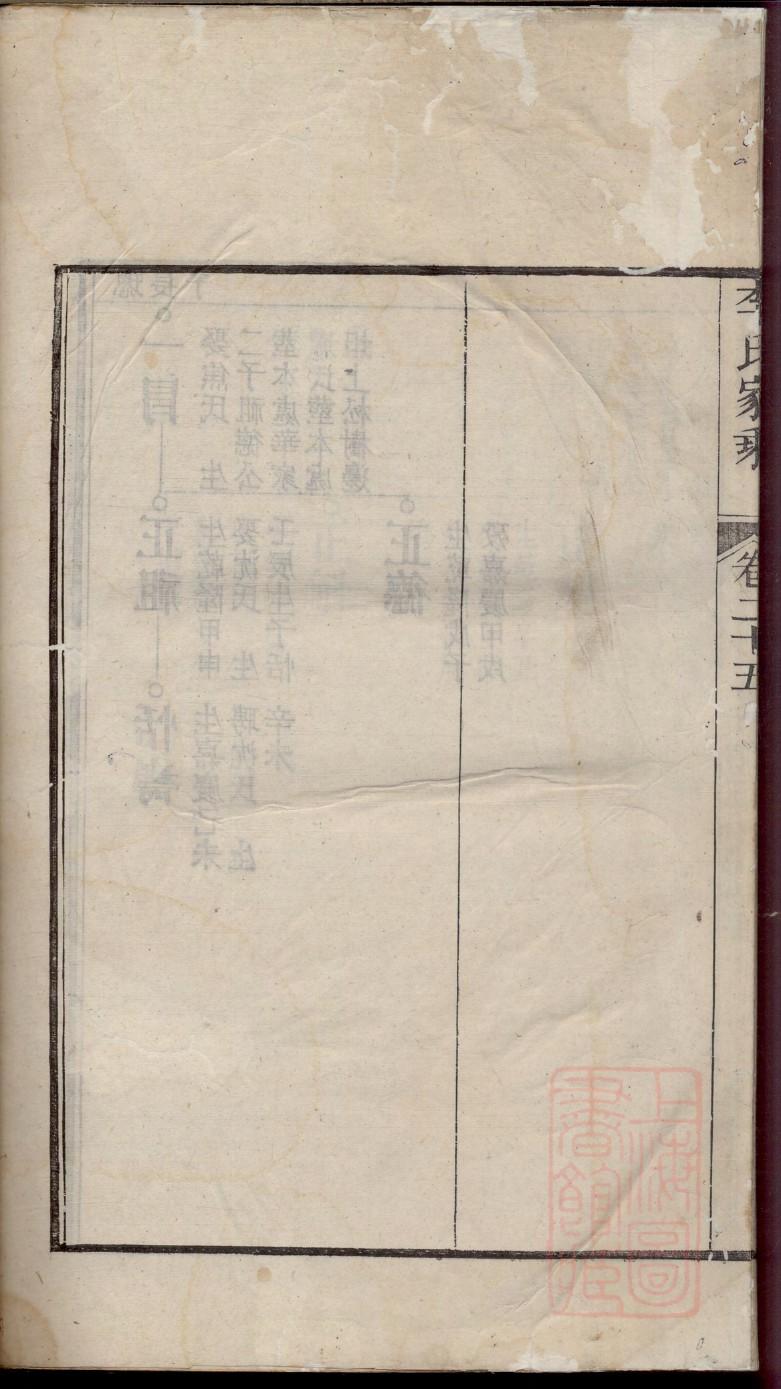 荣姓家谱辈分表