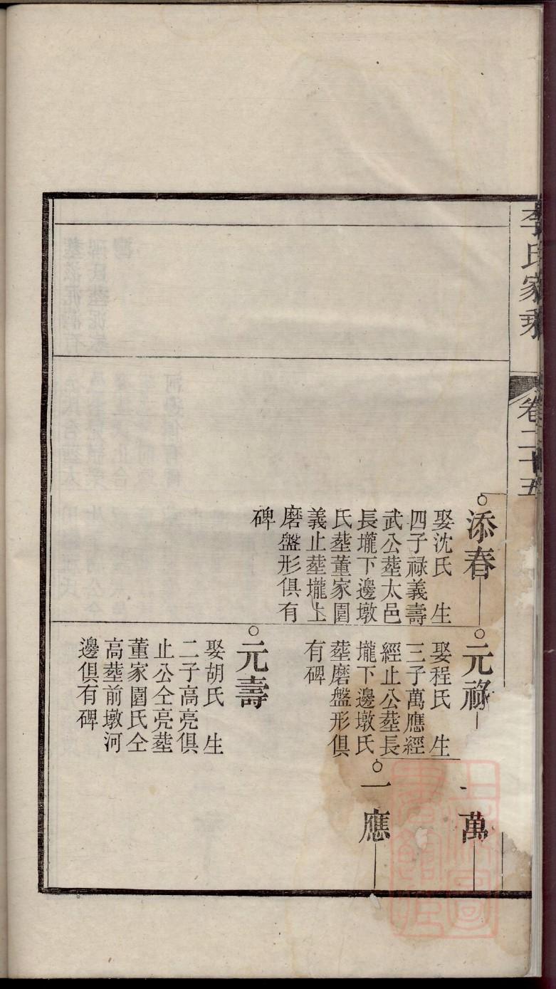杨氏家谱辈分表