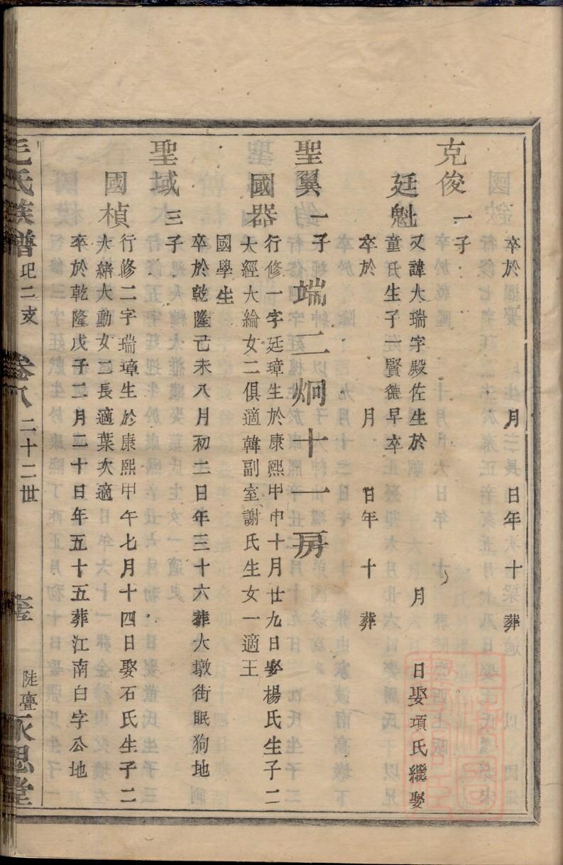 幸氏怎么查自己的字辈