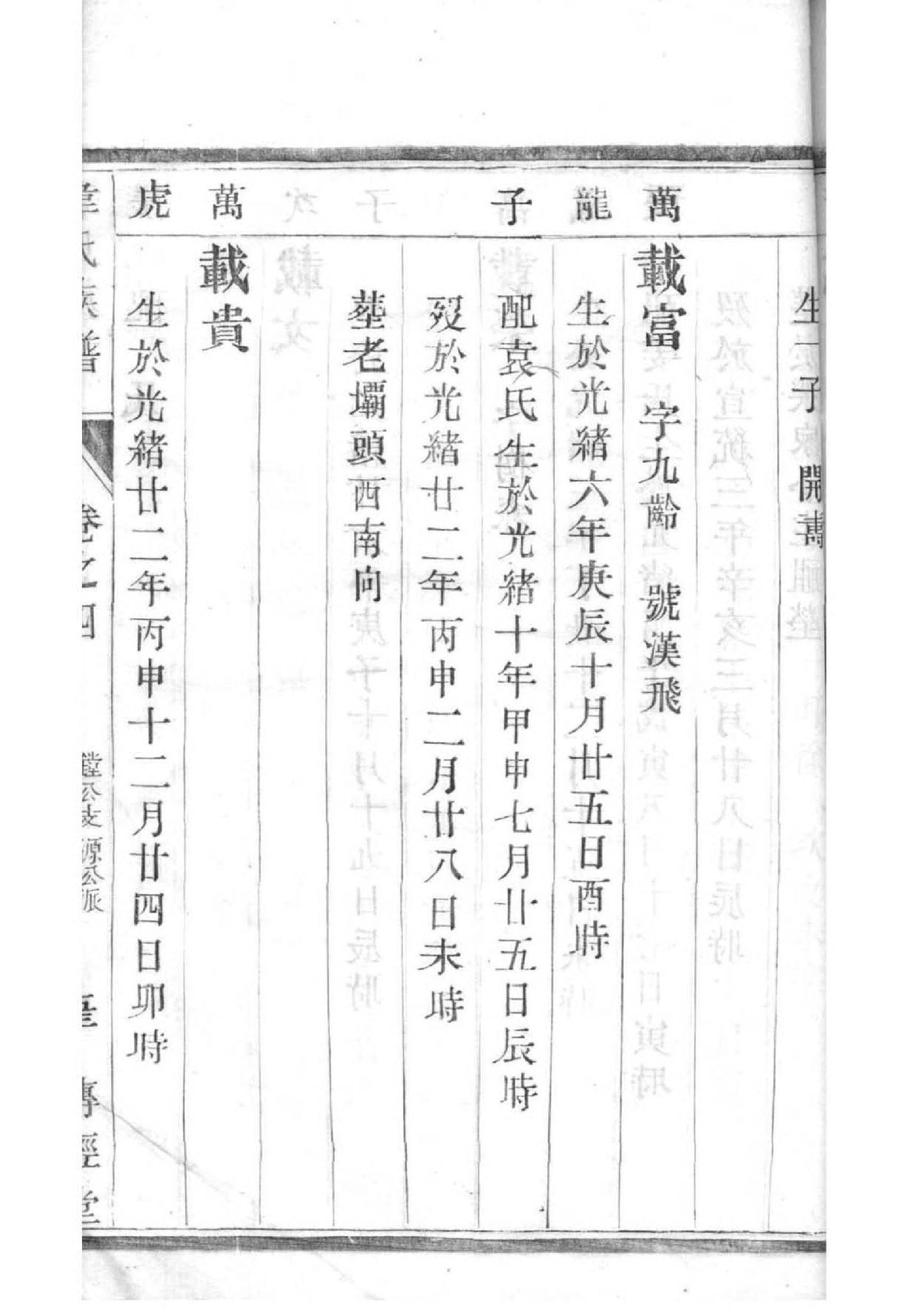 孙氏族谱完整版