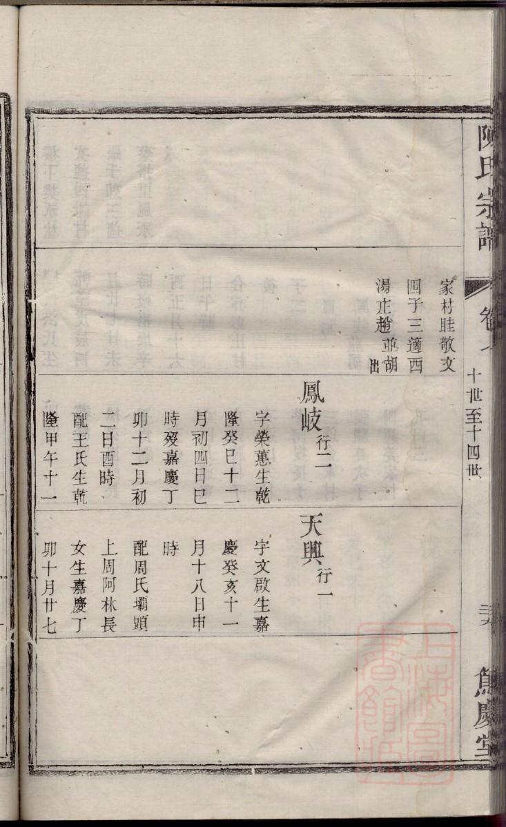 斋氏族谱查询
