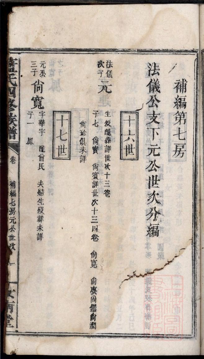 荀家族谱查询