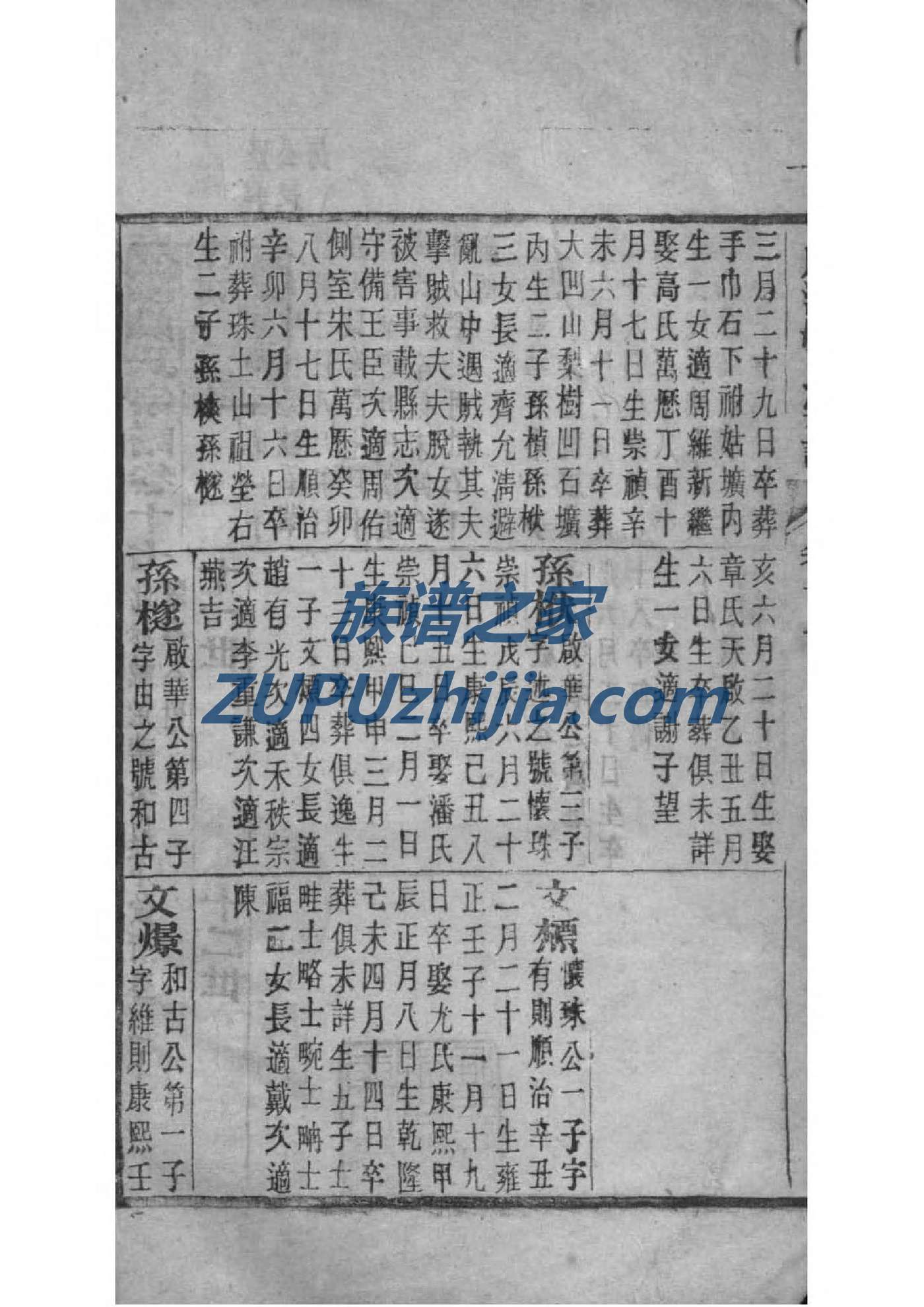 洪氏族谱辈分表