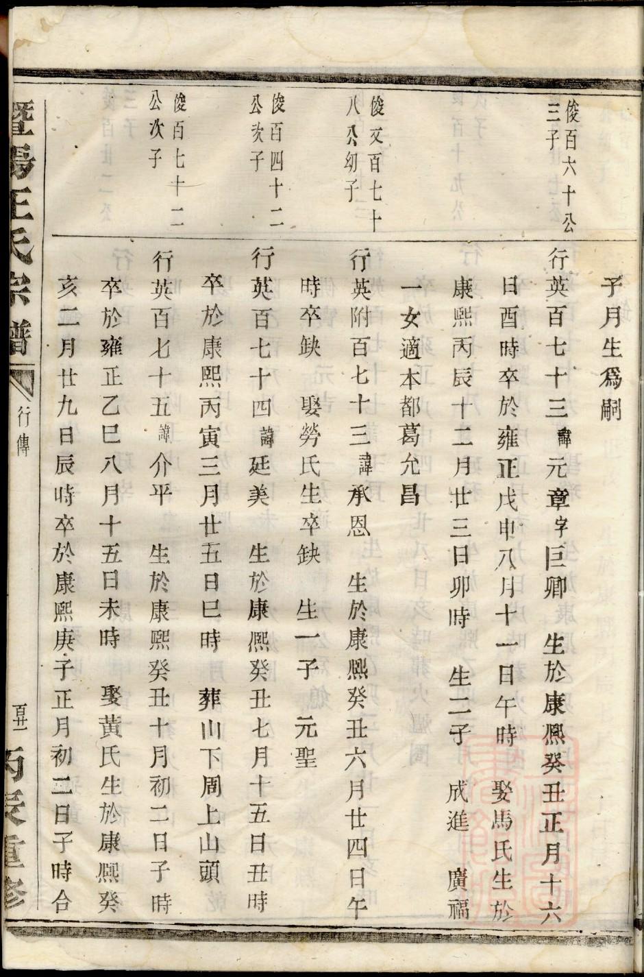 党家族谱查询