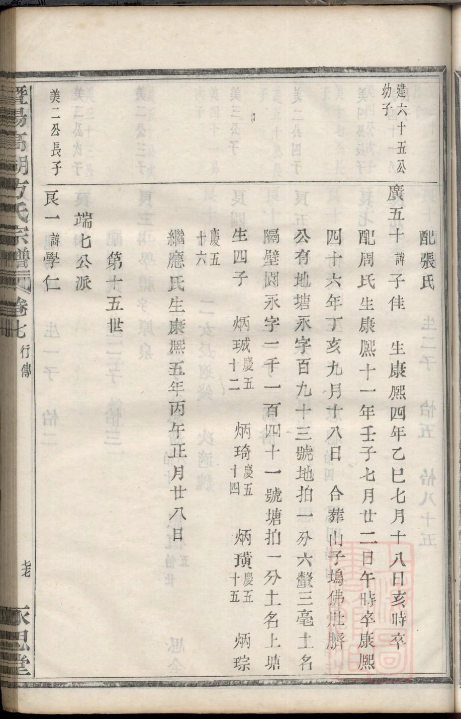 中学生家谱族谱